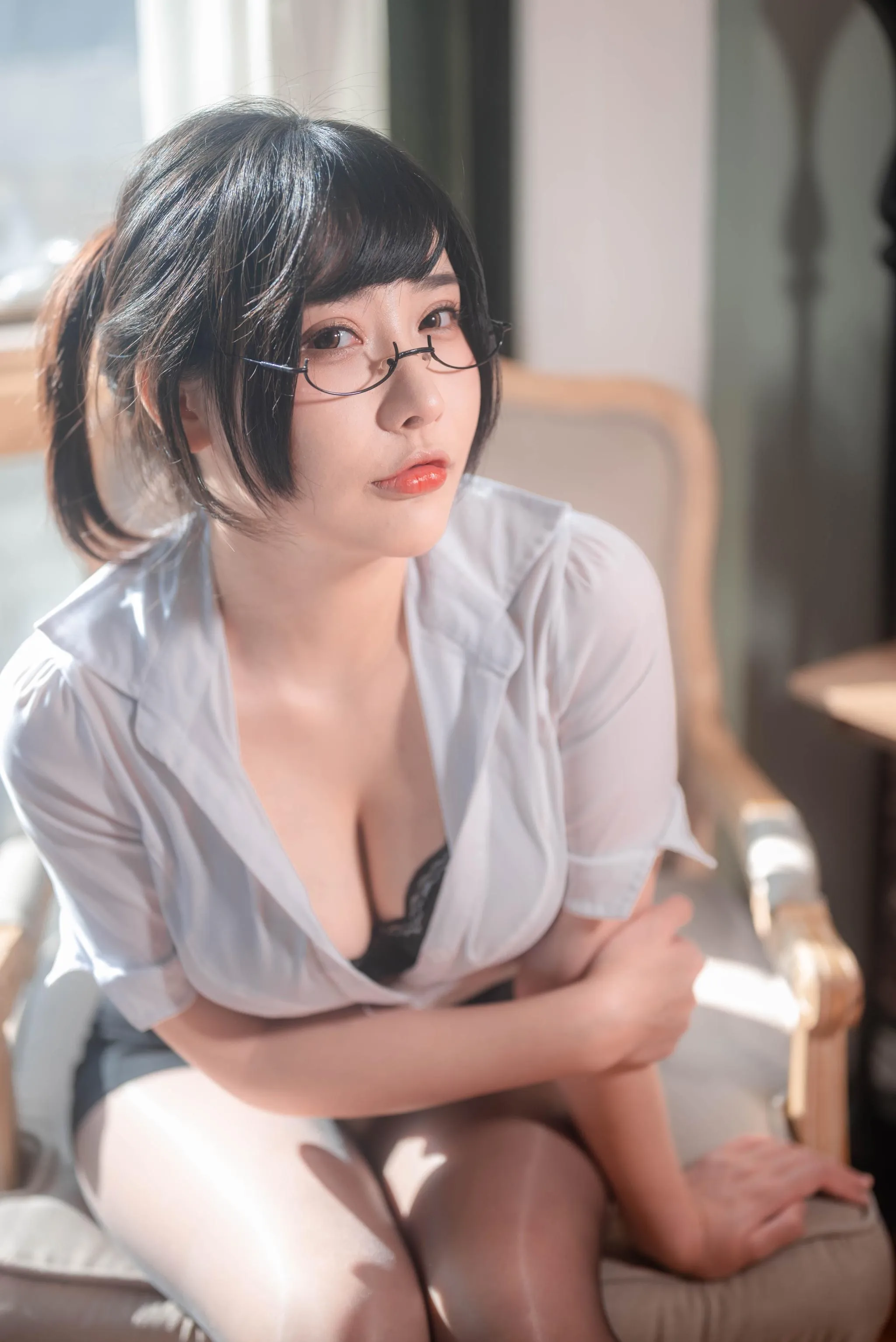糖果果Candy – NO.07 室内ol [102P]插图4